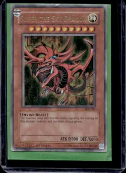 1996 Yu-Gi-oh Japanese Slifer The Sky Dragon #GB1-001 - Image 1