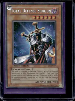 2004 Yu-Gi-Oh! Collectible Tin Series 1 Total Defense Shogun #CT1-EN001 - Image 1