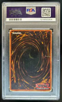 2002 Yu-Gi-Oh! Starter Deck: Kaiba Blue-Eyes White Dragon #SDK-001 PSA 2 - Image 2