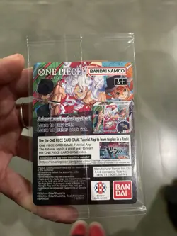 AUTHENTIC Bandai Monkey D. Luffy Promo Holo Card One Piece College Basketball - Image 2