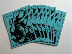 10 x Don Sleeves Luffy Japanese 1st Anniversary One Piece TCG Card Game - Image 1