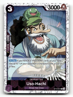One Piece CCG Uso-Hachi (Pirate Foil) - The Best - Vol. 2 (PRB-02) - Image 1