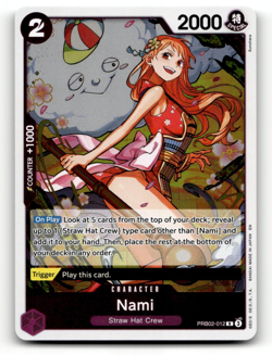One Piece CCG Nami (R) - The Best - Vol. 2 (PRB-02) - Image 1