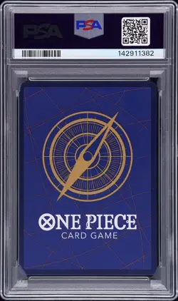 2025 ONE PIECE OP13-CARRYING ON HIS WILL #118 MONKEY D. LUFFY MANGA PSA 10 ART - Image 2