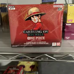 One Piece Carrying On His Will Booster Box - FACTORY SEALED USA BOXES! - Image 1