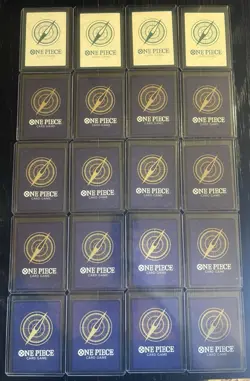 One Piece Card Lot ENGLISH 20 Cards total - Image 2
