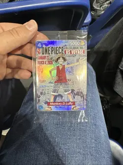 One Piece CCG Monkey.D.Luffy BVB - Image 1