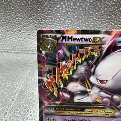 M Mewtwo EX Holo | 64/162 | XY Breakthrough | Pokemon Card TCG - LP/MP - Image 2