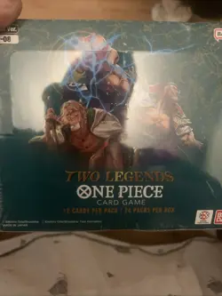 One Piece Two Legends OP-08 Booster Box Brand New Factory Sealed English - Image 1