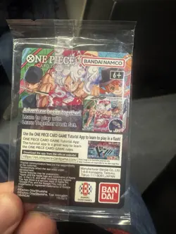 One Piece College Basketball US Voyage Monkey D. Luffy Trading Card Sealed - Image 2