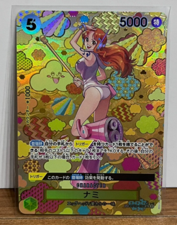 Nami SP Alt Art OP08-106 SR Emperors in the New World ONE PIECE Card Japanese NM - Image 1