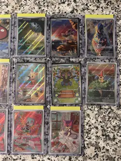 Pokemon Card Full Art White Flare/ Black Bolt LOT of 17 - Image 3