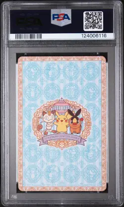2011 POKEMON CENTER OSAKA REOPENING PLAYING CARDS AUDINO QUEEN OF CLUBS PSA 10 - Image 2