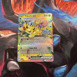 Pikachu EX Holo Double Rare Card 057/191 Sv08: Surging Sparks Pokemon TCG *NM* - Image 1