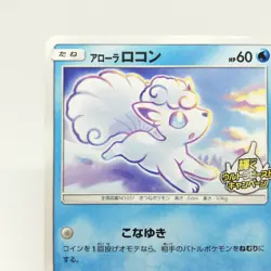 Pokemon Card Alolan Vulpix Promo Ultra Beast 206/SM-P HP60 Japan Nintendo - Image 4