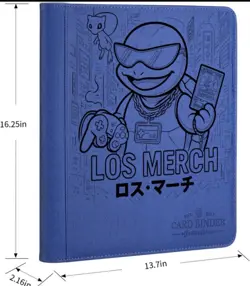 Toploader Pokemon Trading Card Binder Laser Engraved (Made To Order) - Image 1