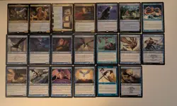 MTG Bird themed lot. Simic-Blue/Green. 20 Cards.Magic the gathering Birds. - Image 1
