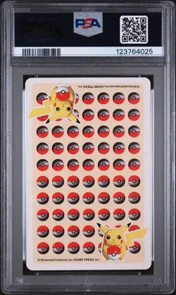 1998 POKEMON STADIUM YELLOW VERSION PLAYING CARDS POLIWRATH PSA 9 - Image 2