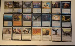 MTG Bird themed lot. Azorius-Blue/White. 21 Cards.Magic the gathering Birds. - Image 1