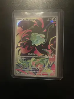 Bulbasaur Sir 133/132 Mega Evolution Pokemon TCG Card NM Near Mint - Image 1