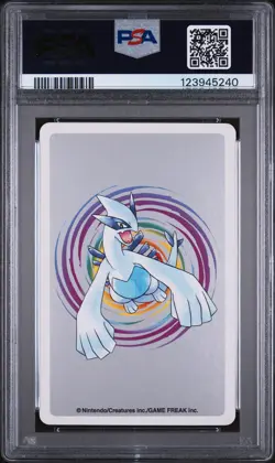 2000 POKEMON SILVER VERSION PLAYING CARDS 2 OF HEARTS #157A TYPHLOSION PSA 10 - Image 2