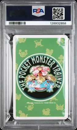 1996 POKEMON GREEN VERSION PLAYING CARDS ACE OF SPADES #150 MEWTWO PSA 10 - Image 2