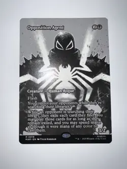 Opposition Agent 0019 Borderless Spider Man MTG Magic The Gathering Card NM - Image 1