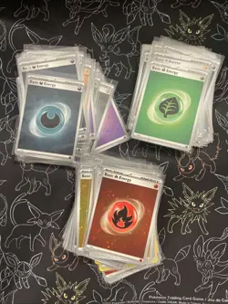 Lot Of 120+ Holo/Reverse Holo Basic Energy Pokemon Cards TCG All Holos! - Image 2