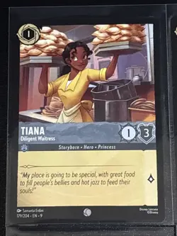 Disney Lorcana The Princess and the Frog Theme 6 Card Lot Tiana/Prince Naveen - Image 2