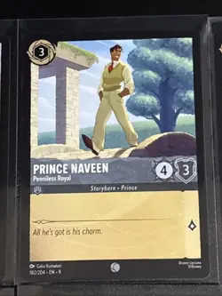 Disney Lorcana The Princess and the Frog Theme 6 Card Lot Tiana/Prince Naveen - Image 3