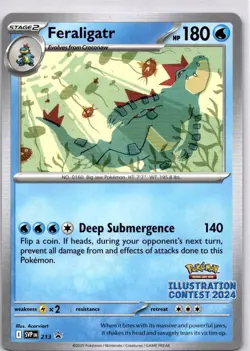 Pokemon Feraligatr #213 - SV: Scarlet & Violet Promo Cards | Promo | NM - Image 1