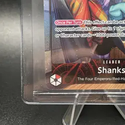 One Piece Shanks OP09-001 - Promo Card PSA Limited Edition July 2025 Exclusive - Image 4