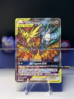 Moltres & Zapdos & Articuno GX SM210 Hidden Fates Promo Card MINT Pokemon - Image 1