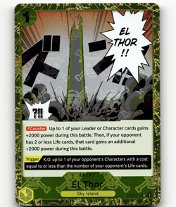 One Piece Card Game El Thor (Jolly Roger Foil) - Premium Booster -The Best- - Image 1
