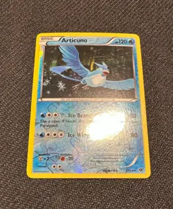 Pokemon Card - Articuno - Next Destinies 27/99 Reverse Holo Rare - Image 1