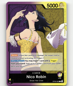 One Piece Card Game Nico Robin (062) - Emperors in the New World - Image 1