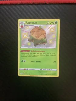 Appletun - SV014/SV122 - Pokemon Shining Fates Sword Shield Shiny Rare Card NM - Image 1