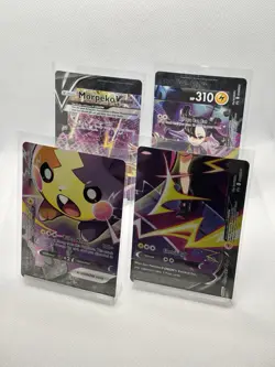 Pokemon Cards Morpeko V-Union SWSH287-290 Black Star Promos - English 4 Cards - Image 1
