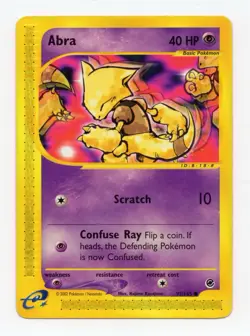 Pokemon TCG Abra Expedition Base Set, Card 93/165, Regular Common NM - Image 1