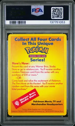 1999 POKEMON INSERT CARDS CATCH MEW! PSA 10 - Image 2