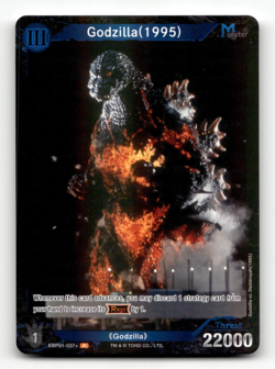 Godzilla Card Game Godzilla (1995) (P) - Godzilla VS. Godzilla - Image 1