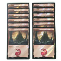 x12 Mountain 315 Surge Foil Warhammer 40k MTG Magic: The Gathering - Image 1