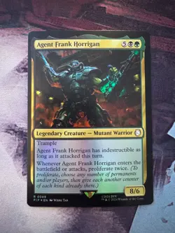 MTG Agent Frank Horrigan FOIL Fallout 0089 NM - Image 2