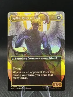 Kefka, Court Mage (Borderless) (0398) Final Fantasy Foil Mint! Fast Shipping! - Image 4