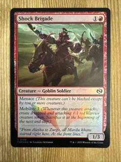Shock Brigade - Foil - TDM - MTG - EN - NM - 0120 - Image 1