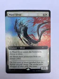 Ward Sliver (Extended Art) - FOIL - Secret Lair - Near Mint - MTG - Image 1