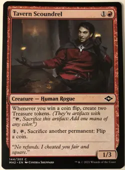 MTG Tavern Scoundrel Modern Horizons 2 144/303 Regular Common - Image 1