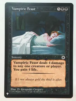 MTG Vampiric Feast The LIst Regular NM/M - Image 1