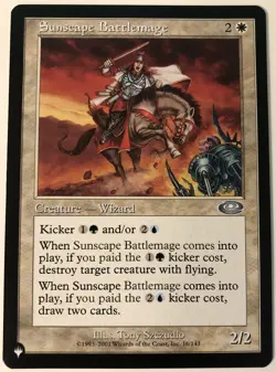 MTG Sunscape Battlemage The LIst - Planeshift 16 Regular Uncommon - Image 1