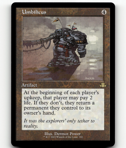 MTG Umbilicus (Retro Frame) Regular Dominaria Remastered Rare - Image 1